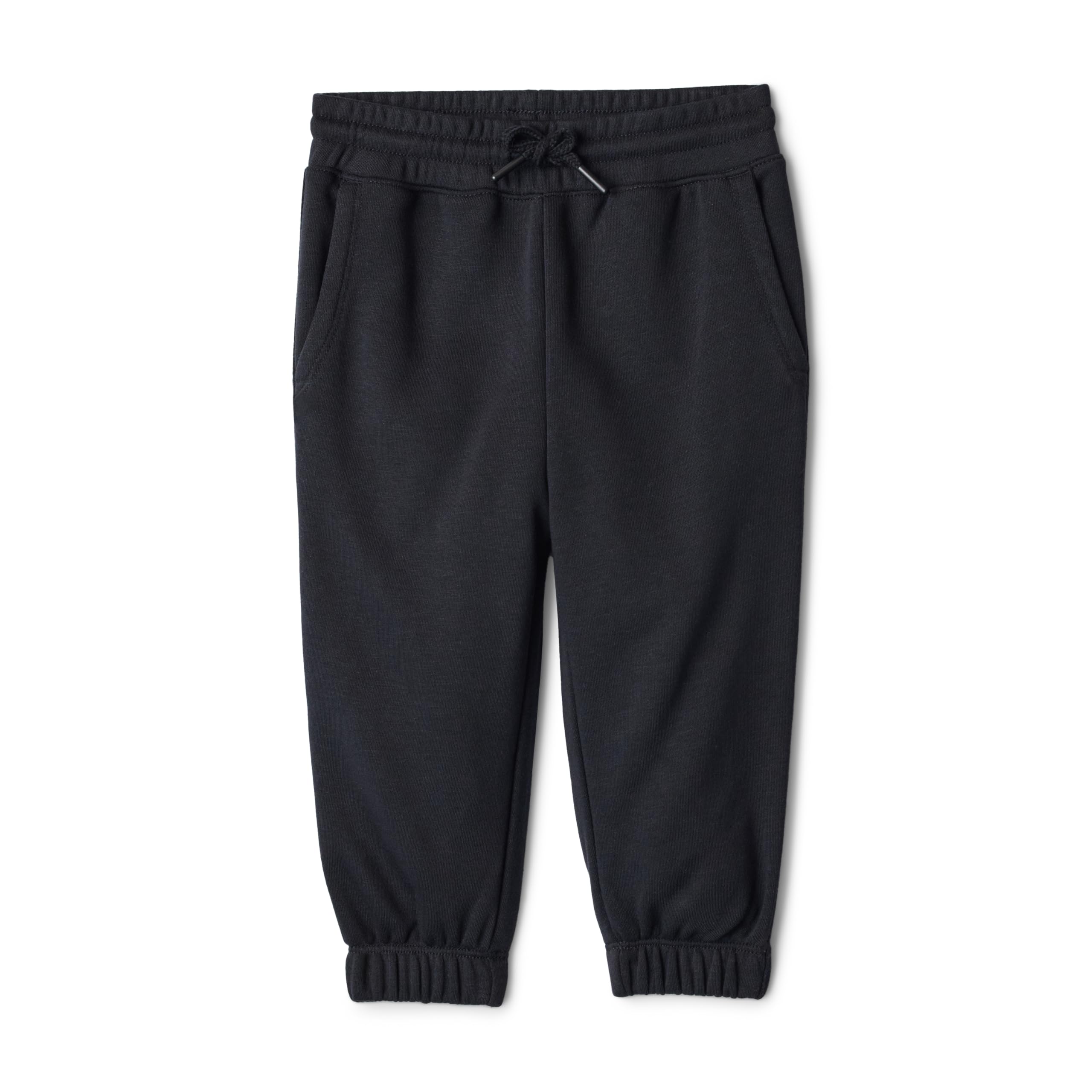 Amazon Essentials Girls' Boys and Toddlers Joggers (Singles), Black, 3T