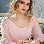 Infinite Love Necklace - 925 Sterling Silver Eternity Love Heart Pendant Necklace, Dainty Necklace Valentine's Day Jewelry Birthday Gifts for Women