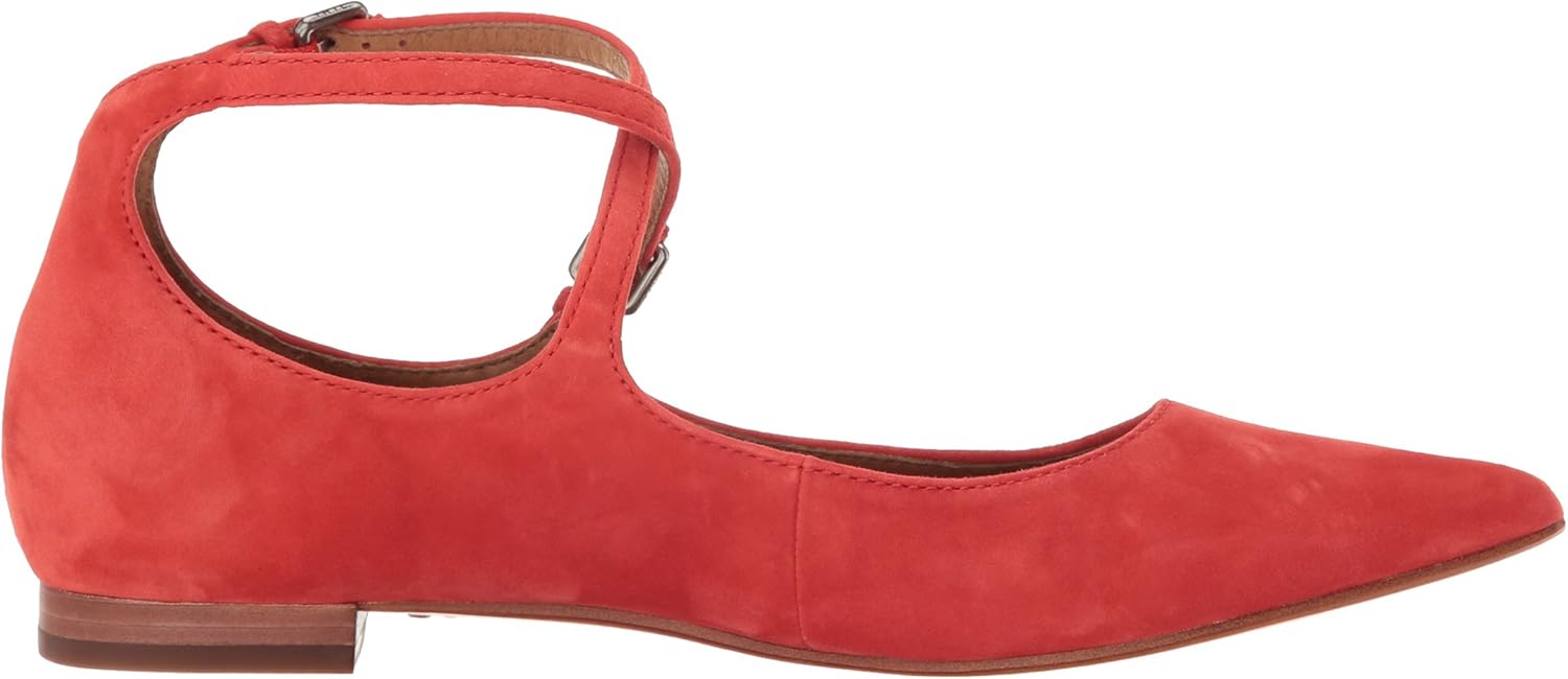 FRYE Women's Sienna Cross Ballet Flat