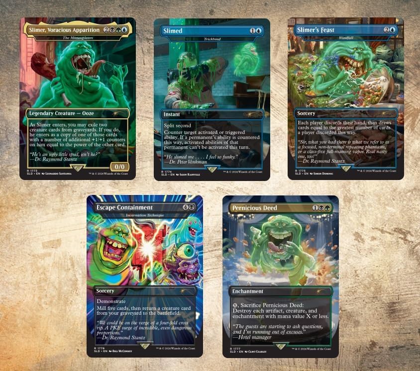 MTG Secret Lair: Secret Lair x Ghost Busters: Slimer (Non-Foil Edition)