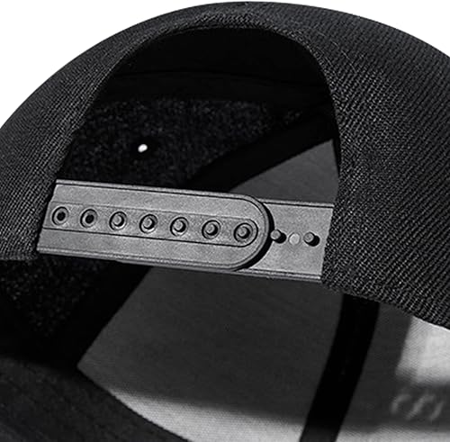 Miniatura 7 de Gorra de béisbol de calavera de terror para hombres y mujeres, color negro, ajustable, clásica, para adultos, gorra de béisbol plana