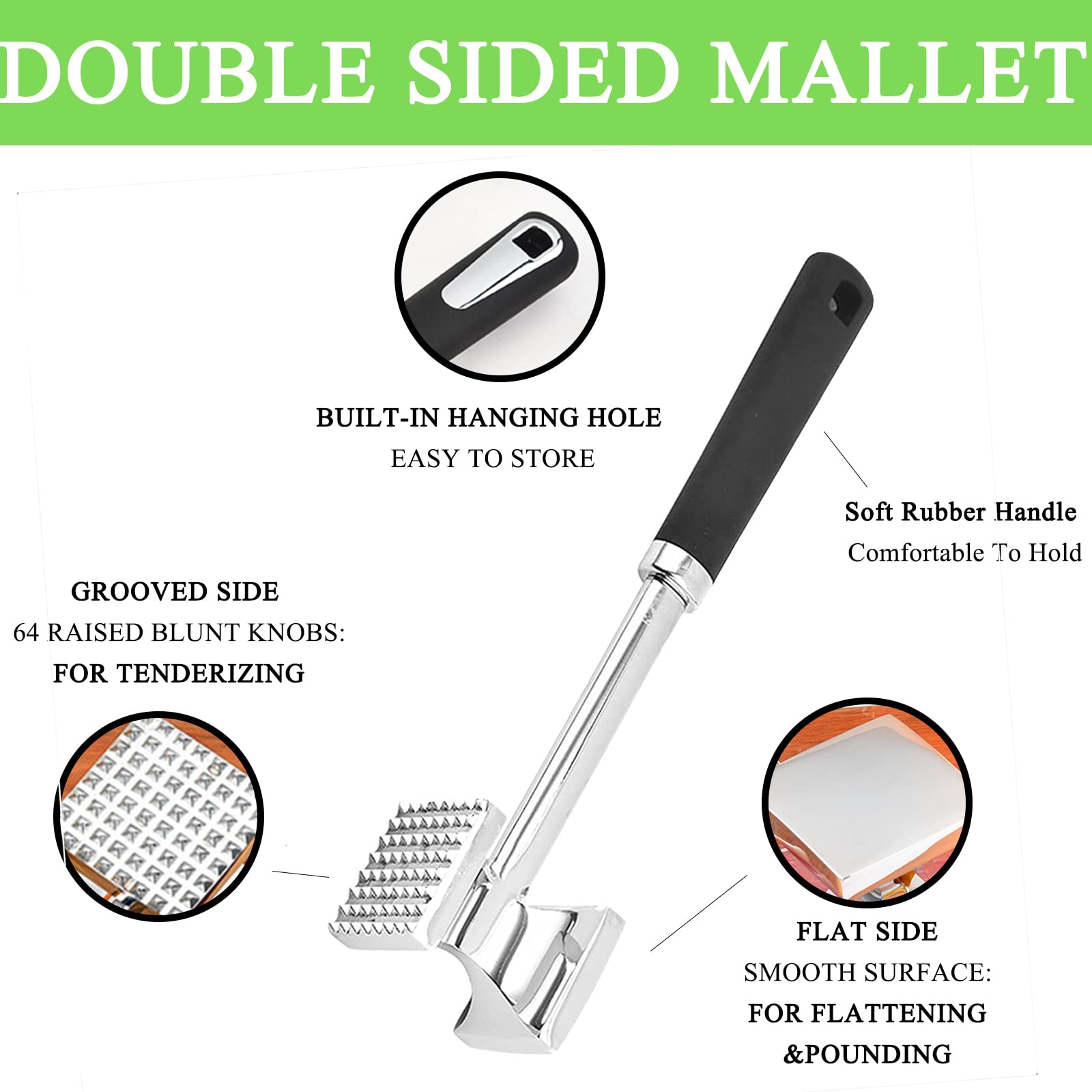 Tablecraft Glass 6 Oz Oil/Vinegar Cruet Set with S/S Tops and Rack