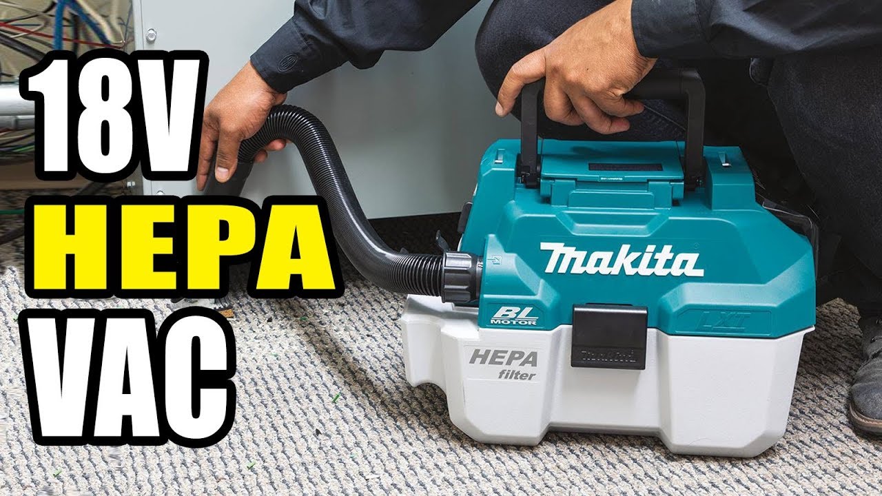 Makita XCV11 18V Cordless 2-gallon HEPA 