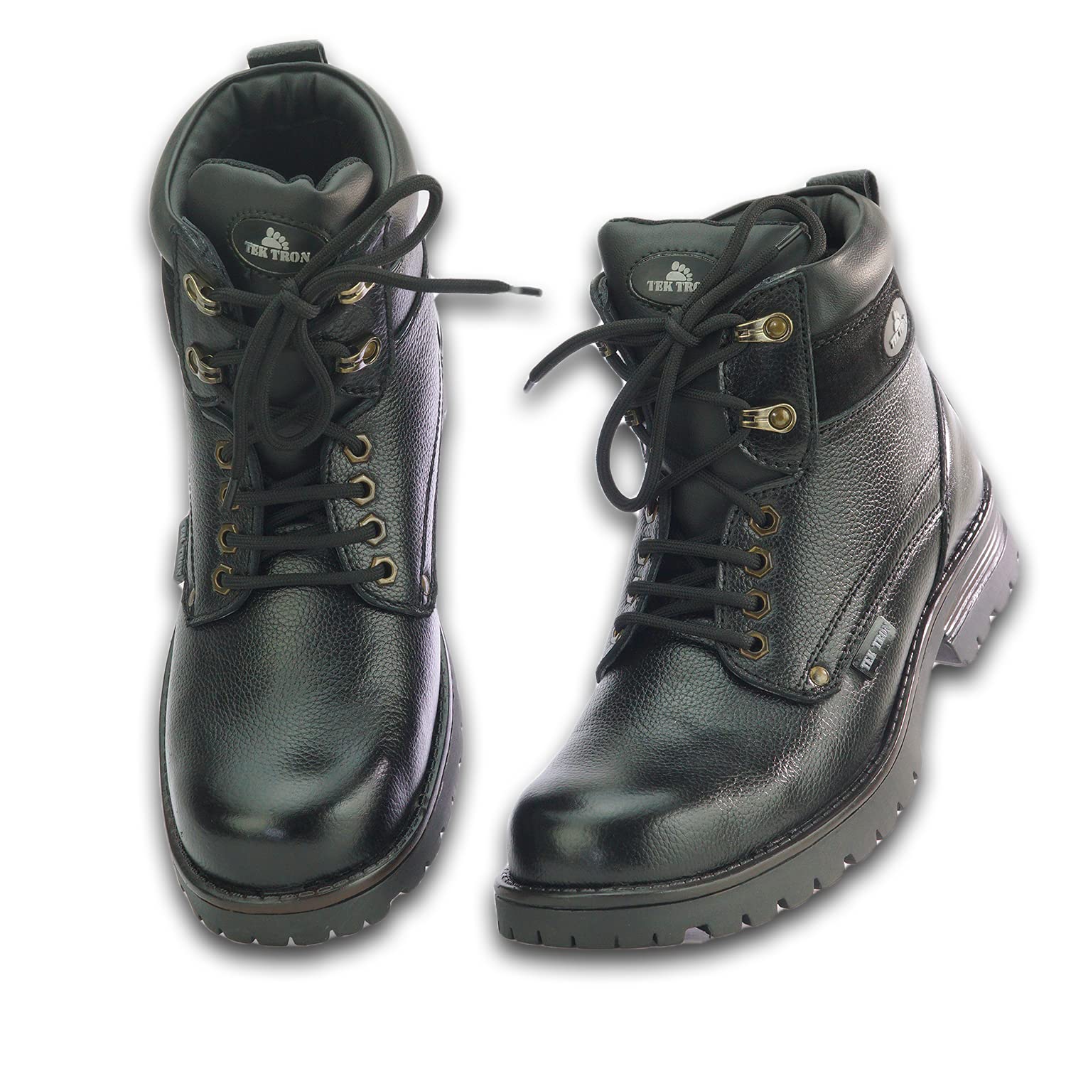 Buy Tektron Safety Shoes Dynamic Range, Black Colour, Barton Print