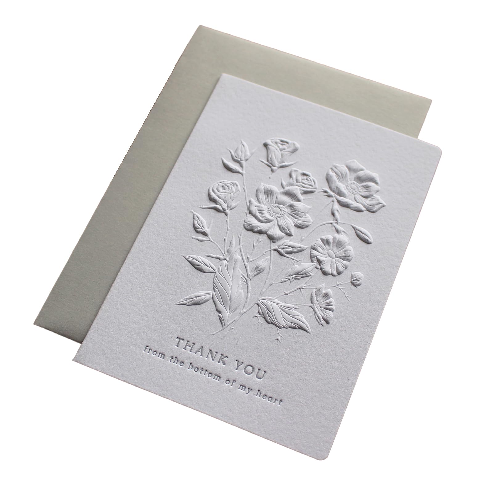 Amazon | BAY LETTERPRESS メッセージカード サンキューカード