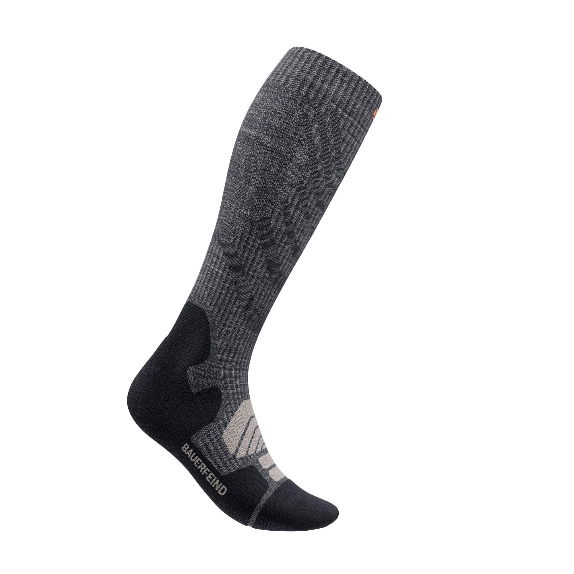 BAUERFEIND Wandersocken Outdoor Performance Mid Cut Socks“ für Outdooraktivitäten wie Wandern (Trekking, Hiking), 1 Paar Sportsocken aus Wolle (Merino)