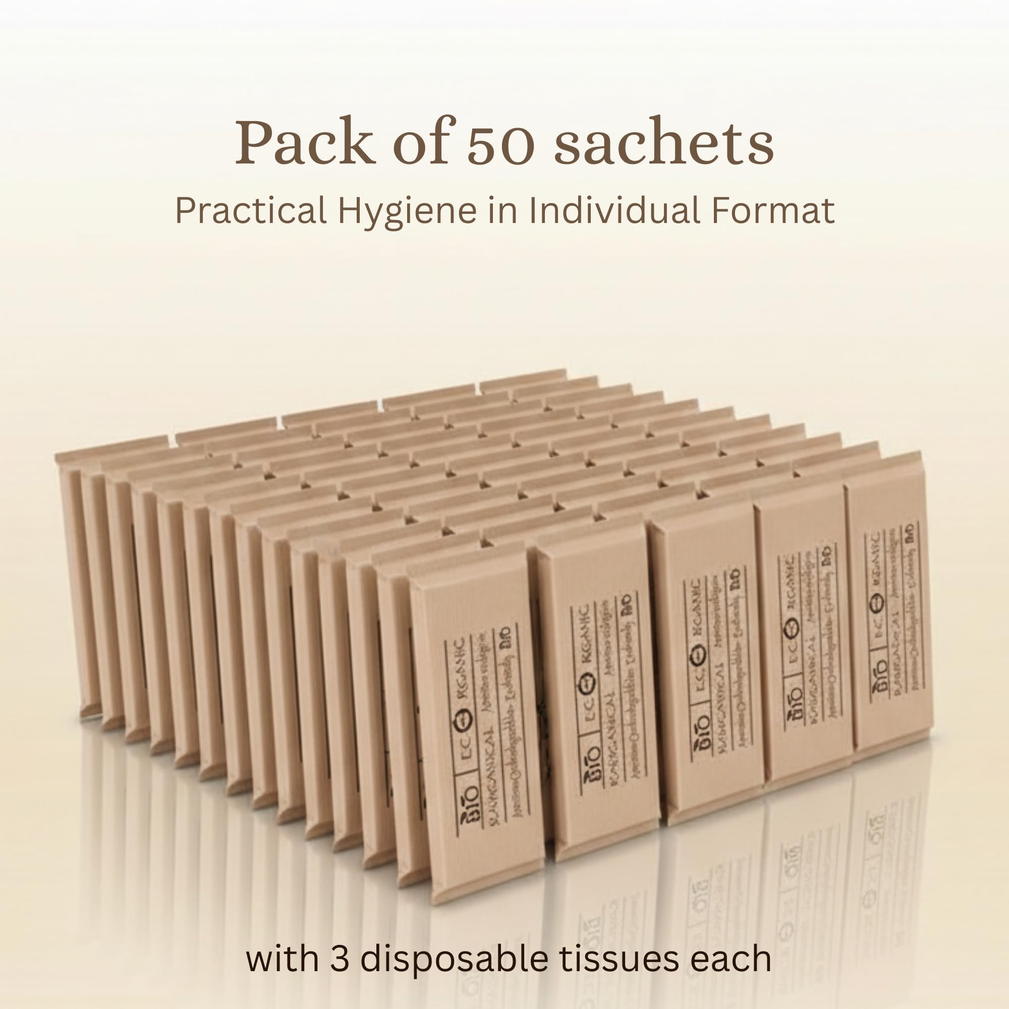 200 Sobres con 3 Pañuelos Desechables Individuales – Formato Viaje, Pack Ahorro Profesional, Amenities Baño, Kit Bienvenida, Higiene Práctica, Reposición Continua