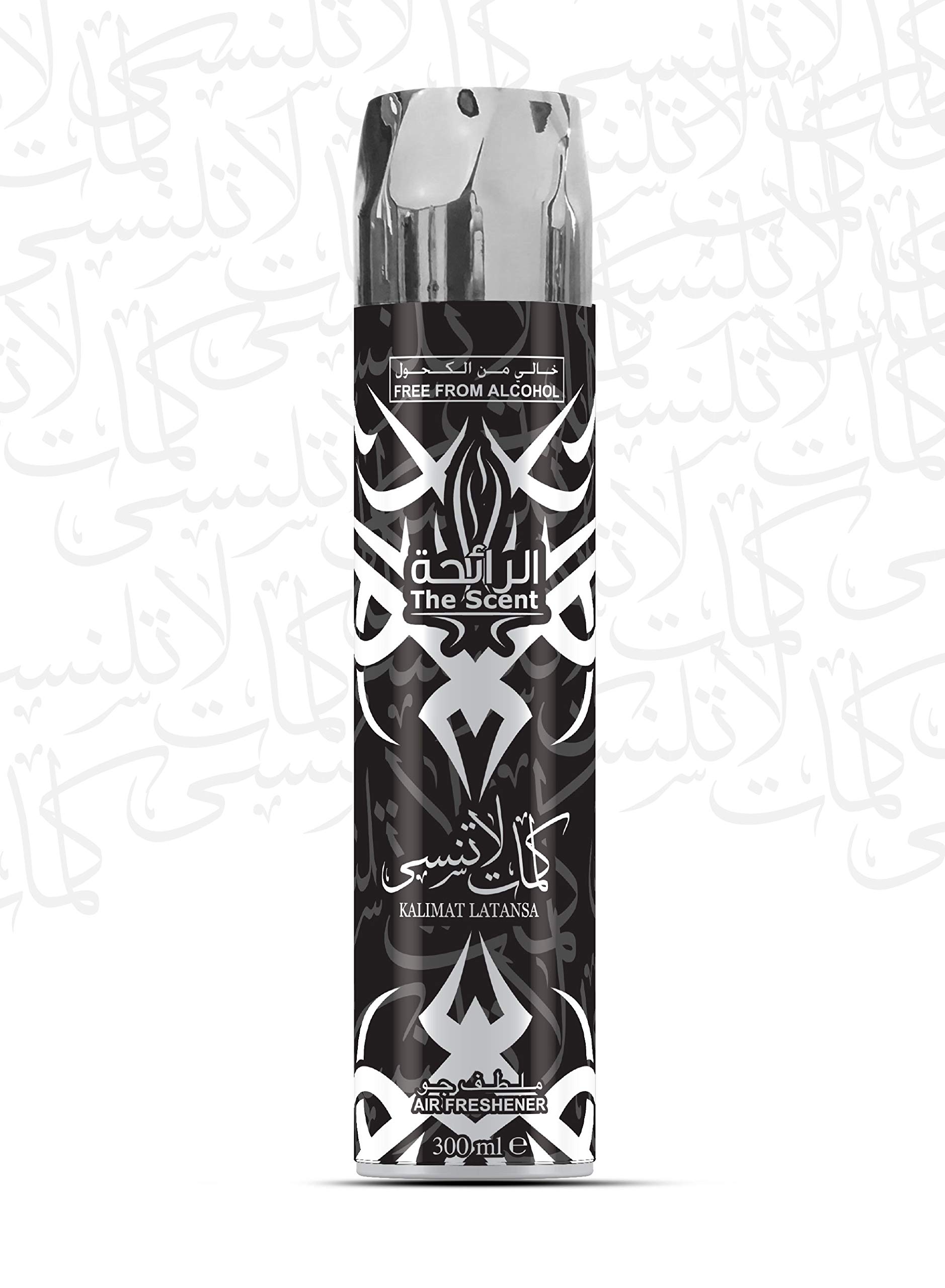 The Scent Premium Air Freshener Spray – Kalimat Latansa – 300ML – Arabic Air Freshener For Home And Office | FREE From Alcohol & Refreshing SCENT, Odor Neutralizer for Room