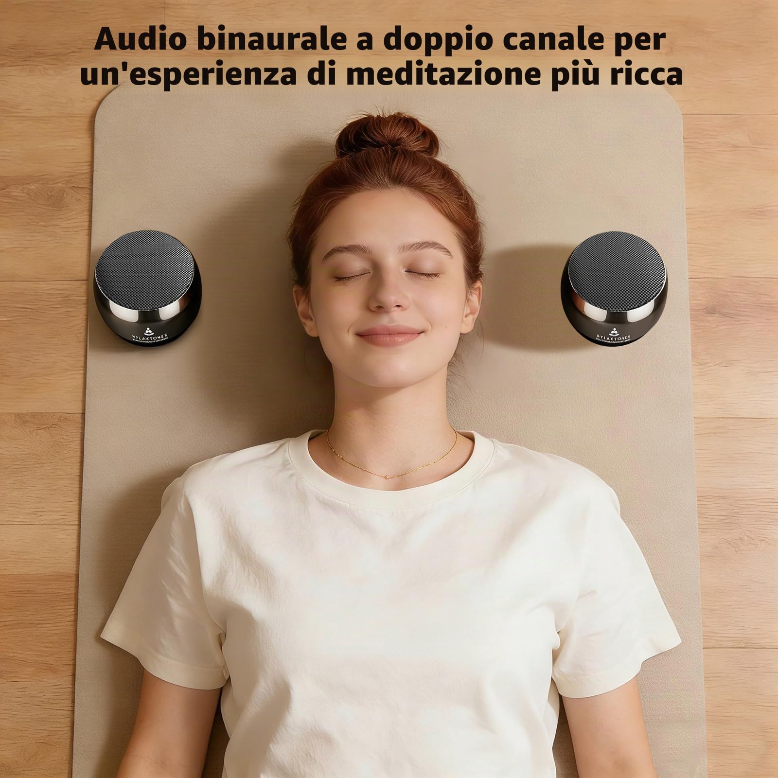 Sistema di meditazione Rylaxtones 8 tipi di suoneria tibetana per meditazione, consapevolezza, bagno sonoro, guarigione dei chakra, sollievo dallo stress, terapia del suono, pratica yoga e altro