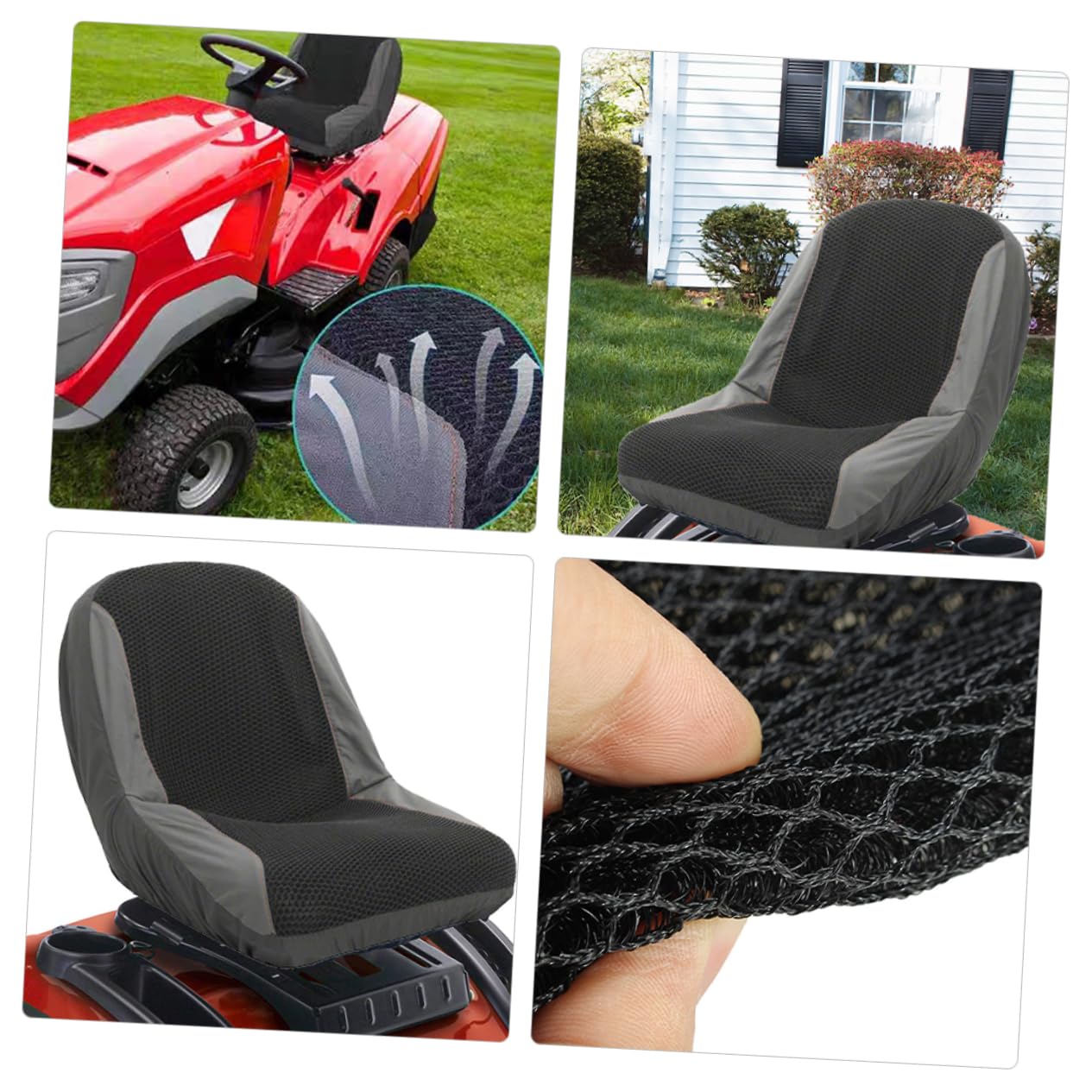 Toddmomy 5piezas Funda De Asiento De Tractor y Cortacésped Cubierta Protectora Resistente Al Sol Para Jardines y Equipos De Exterior Accesorio Práctico Bolsa De Almacenamiento