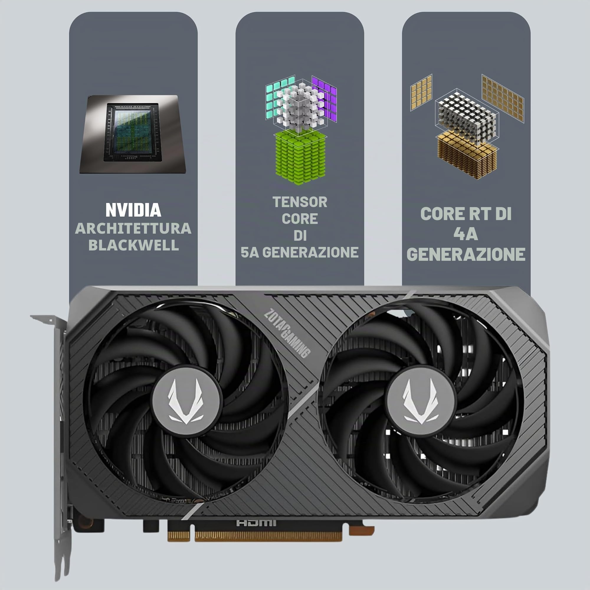 ZOTAC VGA GeForce? RTX 5060 8GB Twin Edge