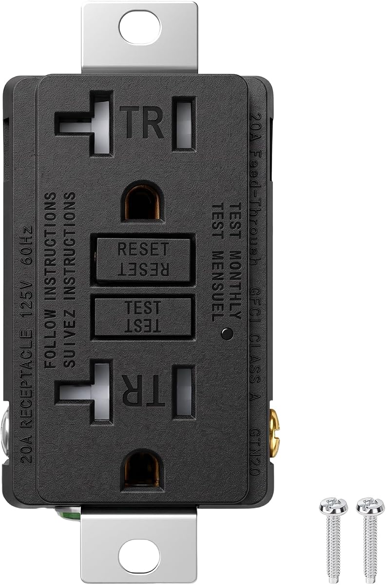 BAOMAIN 20 Amp Generator GFCI Outlet