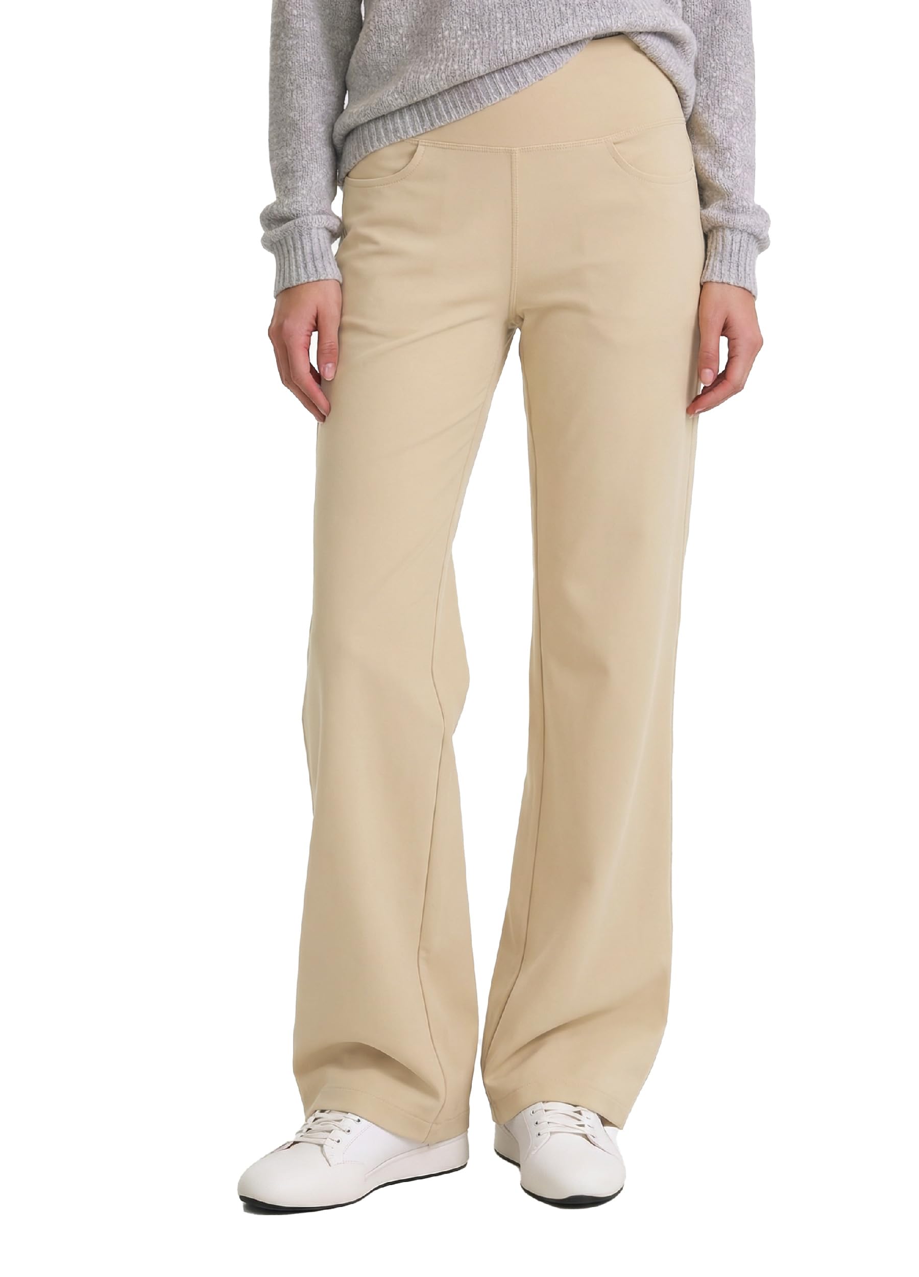 SAFORT Regular/Tall Bootcut Yoga Hose mit 71cm/76cm/81cm/86cm Schrittlänge Lange Bootleg-Hose Sporthose Lang