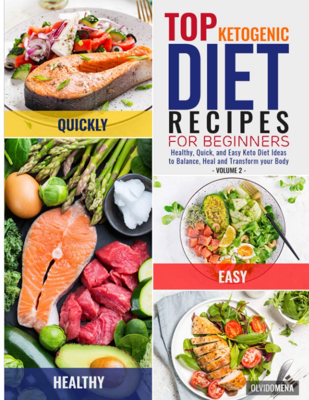 Top Ketogenic Diet Recipes for Beginners: Healthy, Quick, and Easy Keto Diet Ideas to Balance, Heal and Transform your Body (Volume 2)