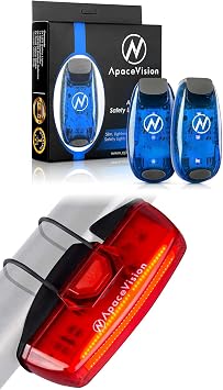 2 Pack - LED Safety Lights + Guard G3X Tail Light