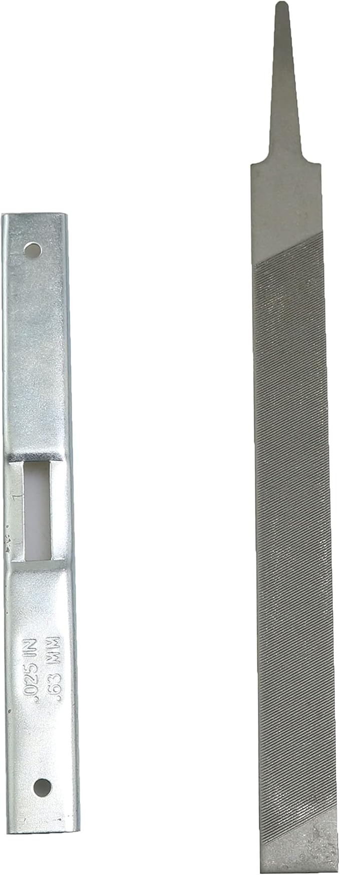 RLECS Chain Saw Sharpener Depth Gauge with Flat File for General Chainsaw Raker