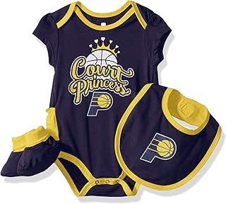 Mighty Mac Indiana Pacers Nba Baby Boys Infants Newborn Tie Dye Jersey Romper Navy Clothing Baby Clothing