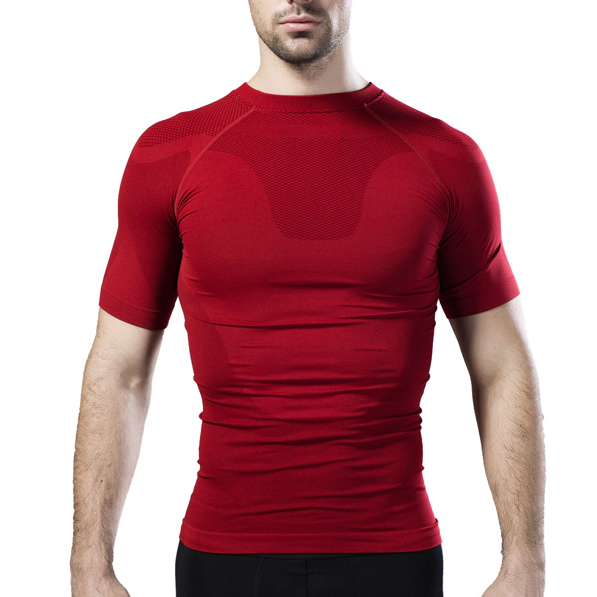 Gynecomastia Compression Hide Man Moobs Abdomen Slimming Chest Binders T-Shirt