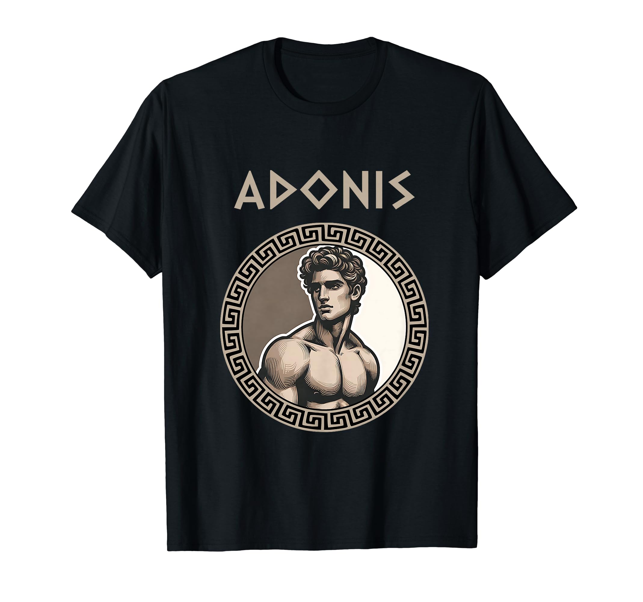 Agema ApparelAdonis Greek God of Beauty, Youthfulness and Rebirth T-Shirt