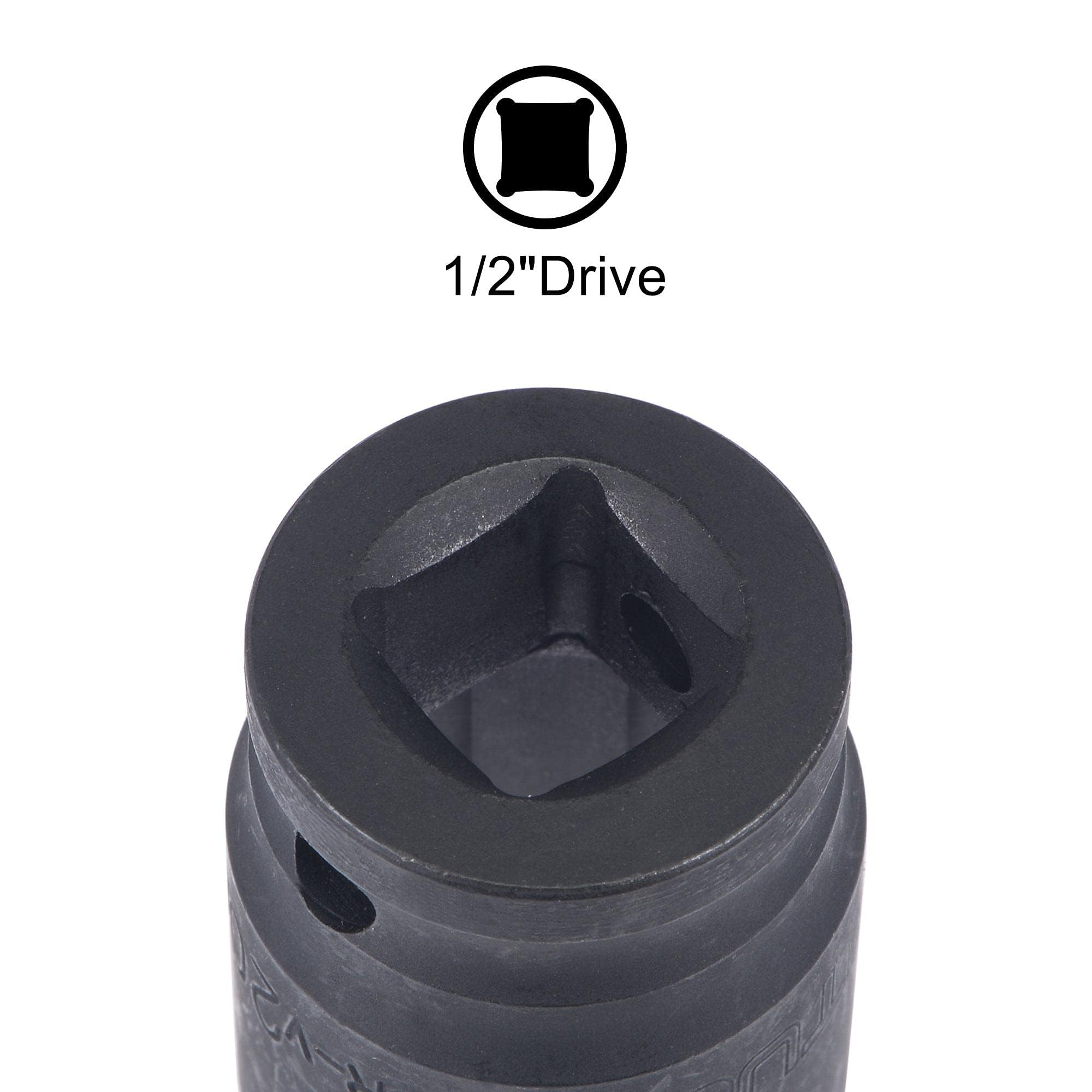 TA-VIGOR 6-Point Impact Socket, 1/2-Inch Drive 20mm Spindle Axle Nut Socket Driver - Image 4