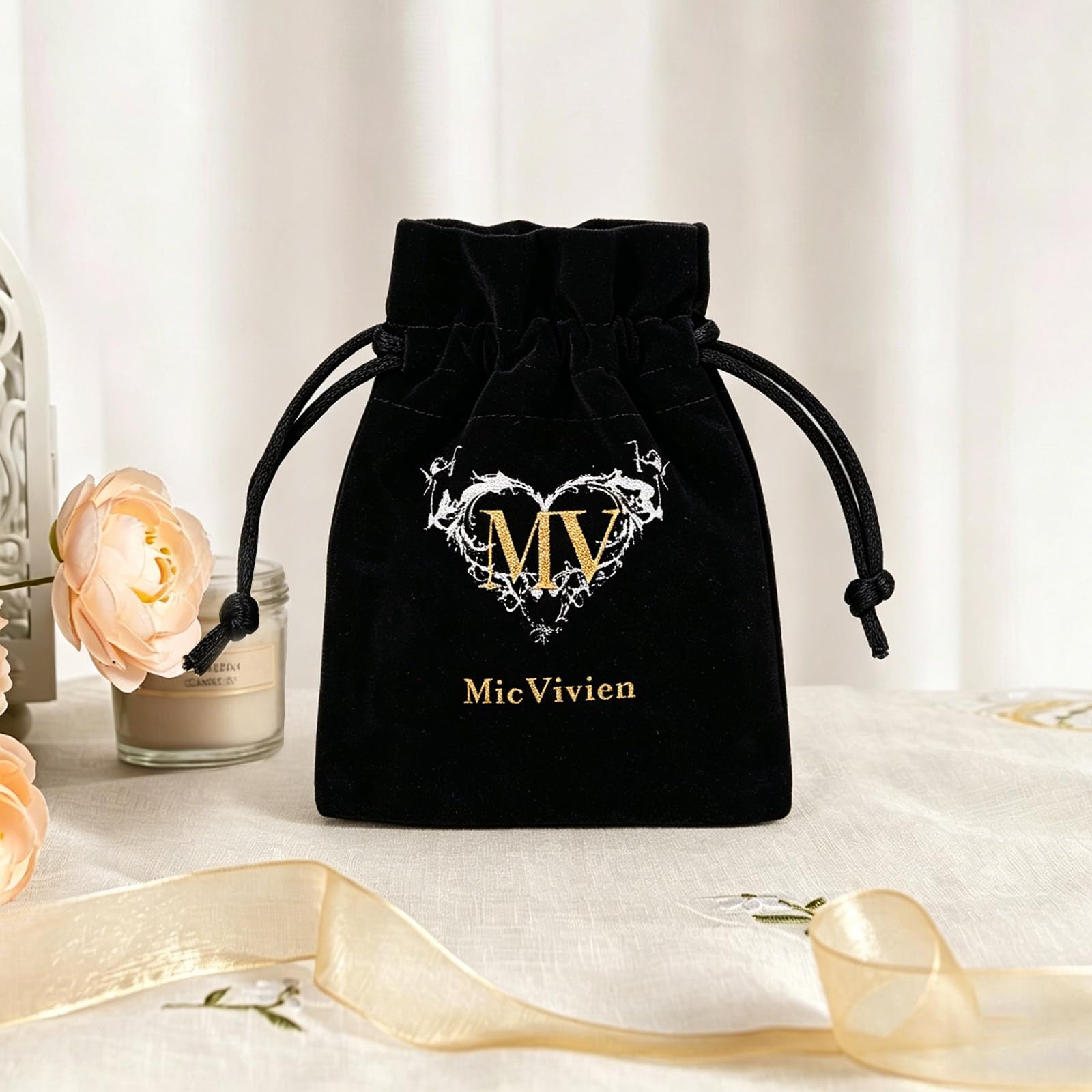 Set di collana e orecchini da donna con zirconi rotondi in argento 925, colore blu
