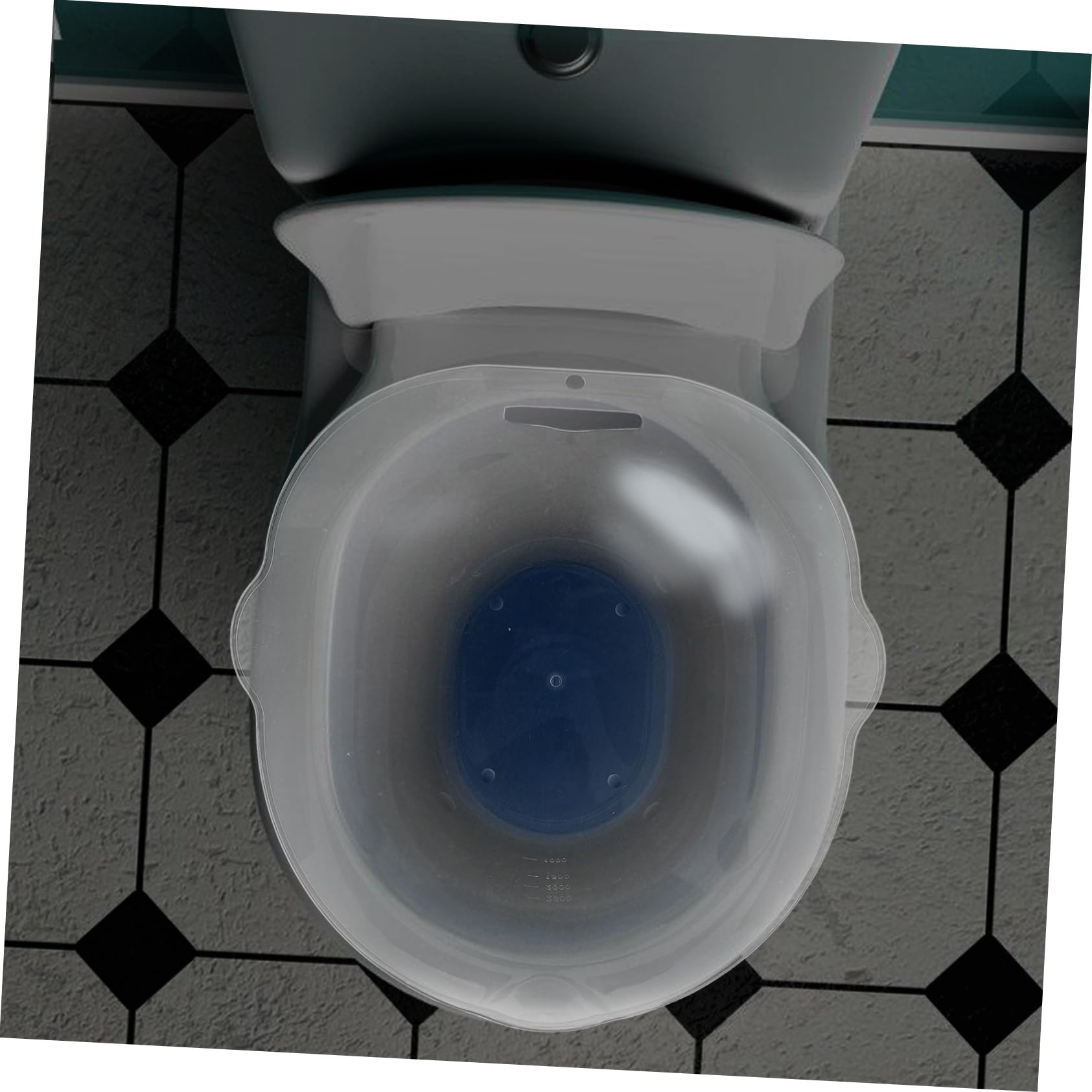 Ipetboom Bañera De Asiento Para Mujeres Limpieza Íntima Fácil Para Cuidados Postparto y Uso Mayores Material Duradero y Diseño Ergonómico Compatible La Mayoría De Inodoros