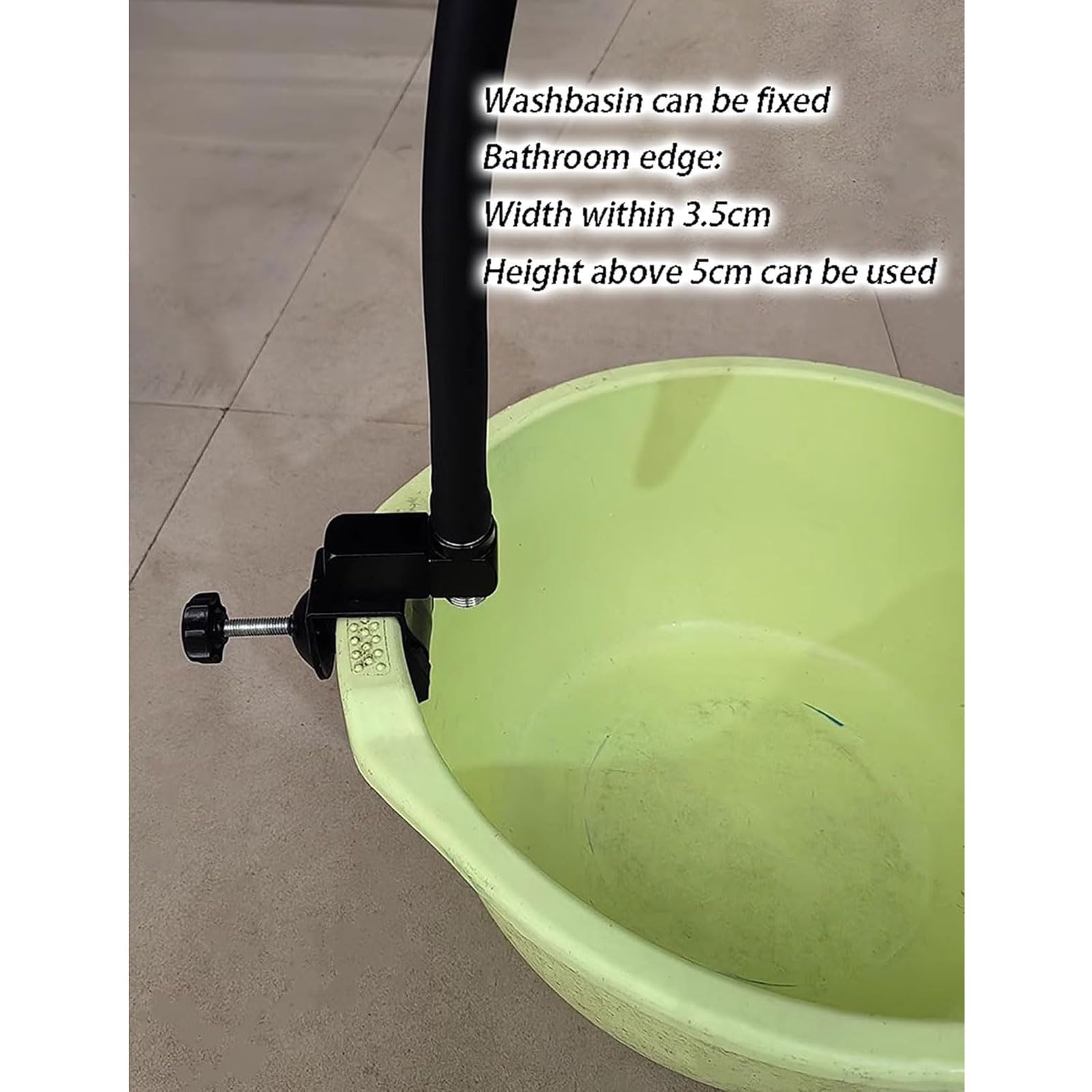 Sprzęt Head Spa z wylotem wodospadu i regulowaną ramą, zawiera pompkę do cyrkulacji wody 360°, idealny do salonów i osobistych zabiegów spa