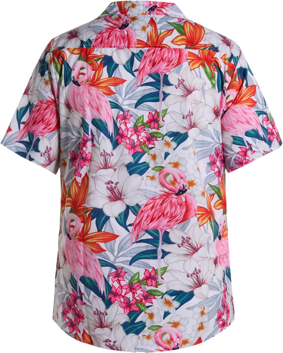 SOLY HUX Men's Floral Hawaiian Shirts Button Down Short Sleeve Summer Vacation Tops - Image 3