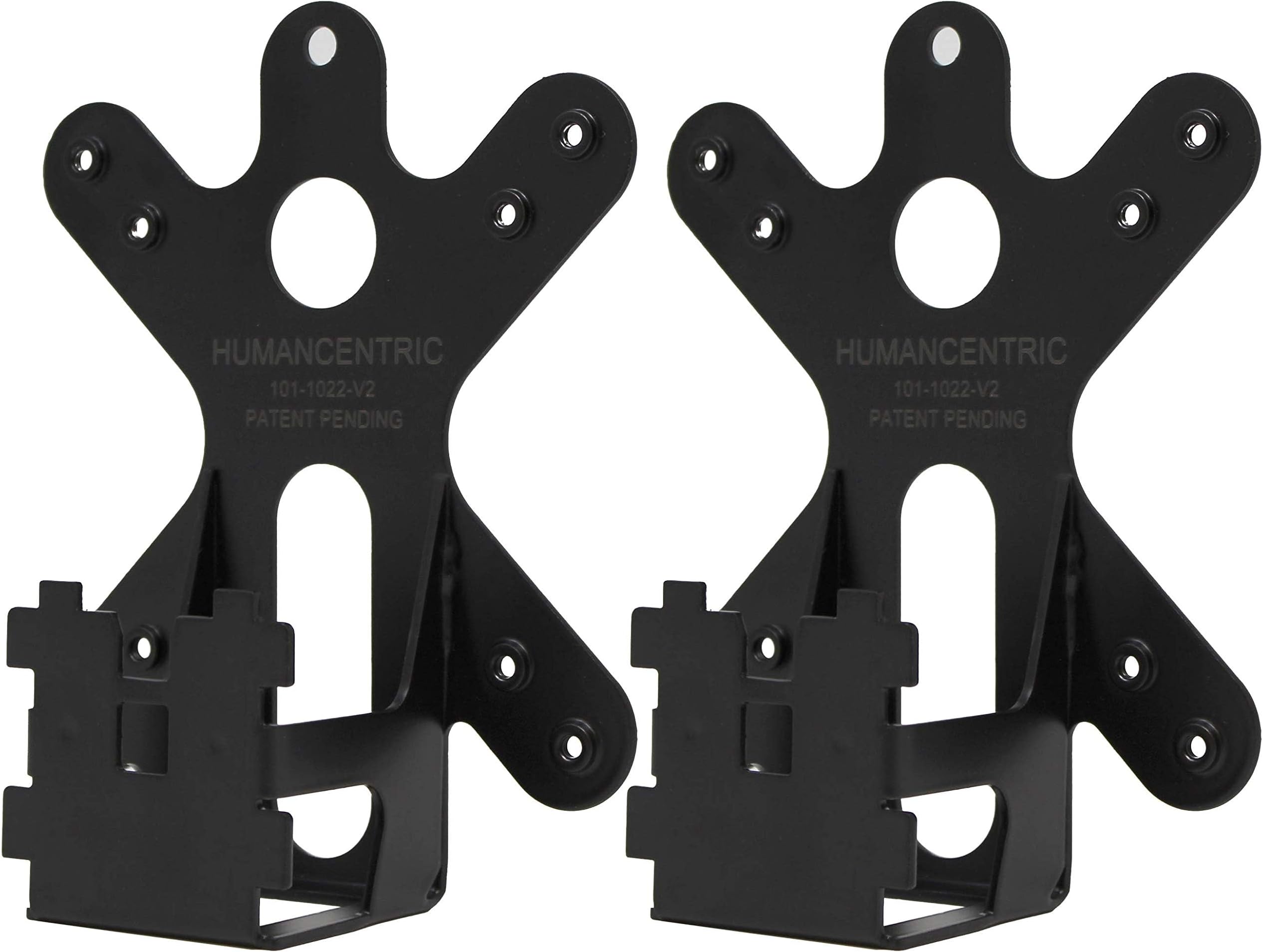 HumanCentric VESA Mount Adapter Compatible with Dell Monitors SE2416HX, SE2717HX, SE2717HR, SE2717H, S2216M, S2216H, SE2716H, SE2216H, SE2417HG SE2416H S2216H, 75x75 and 100x100mm Patterns, 2 Pack