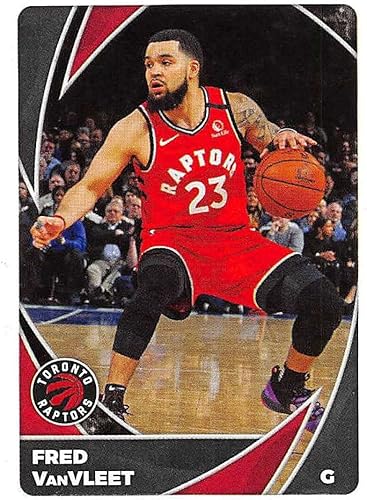 2020-21 Panini Stickers #280 Fred VanVleet Official NBA Basketball Album Sticker Measuring 2.75 inch tall X 2 inches wide in Raw (NM or Better