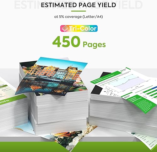 Miniatura 3 de Cartucho de tinta remanufacturado de color 65XL para impresora HP Ink 65 65XL para impresora DeskJet 3755 3752 3720 3722 3723 3758 2652 2655 2622