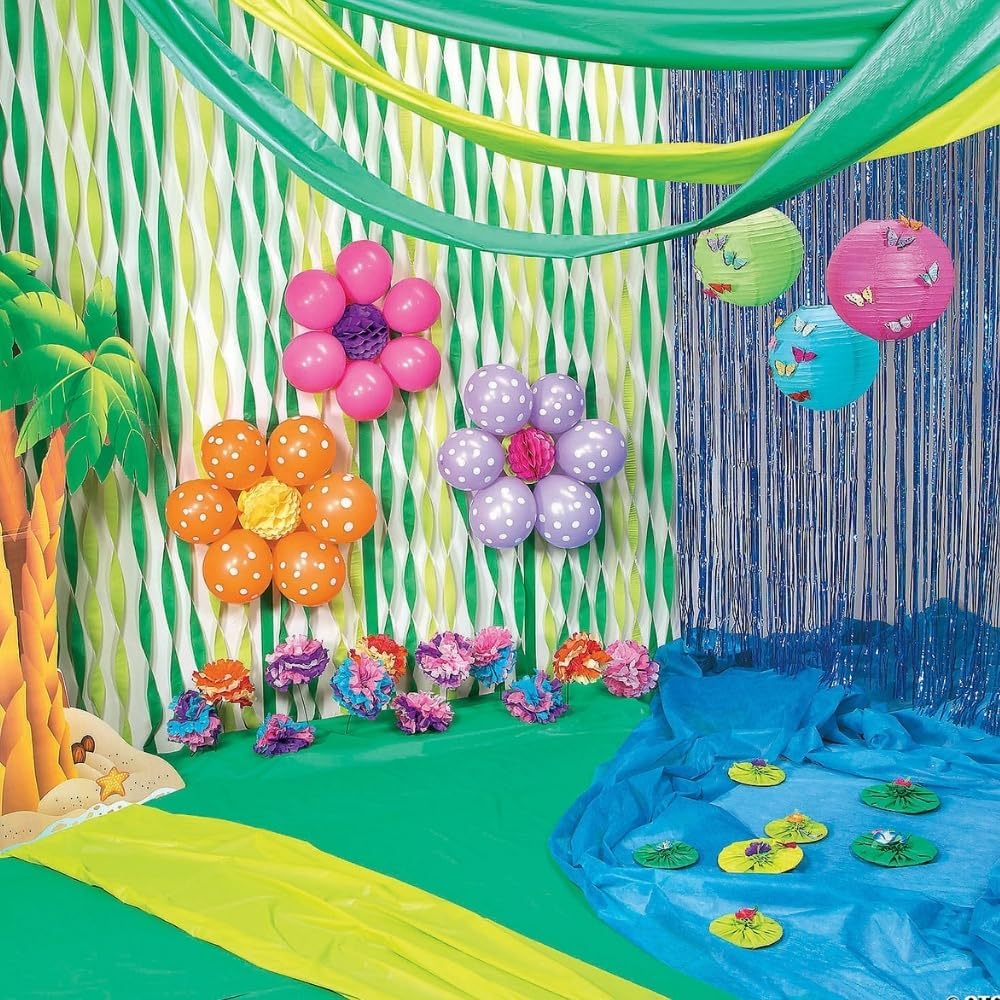 Fun Express Green Tablecloth ROLL (40" X 100') - Party Supplies - 1 Piece