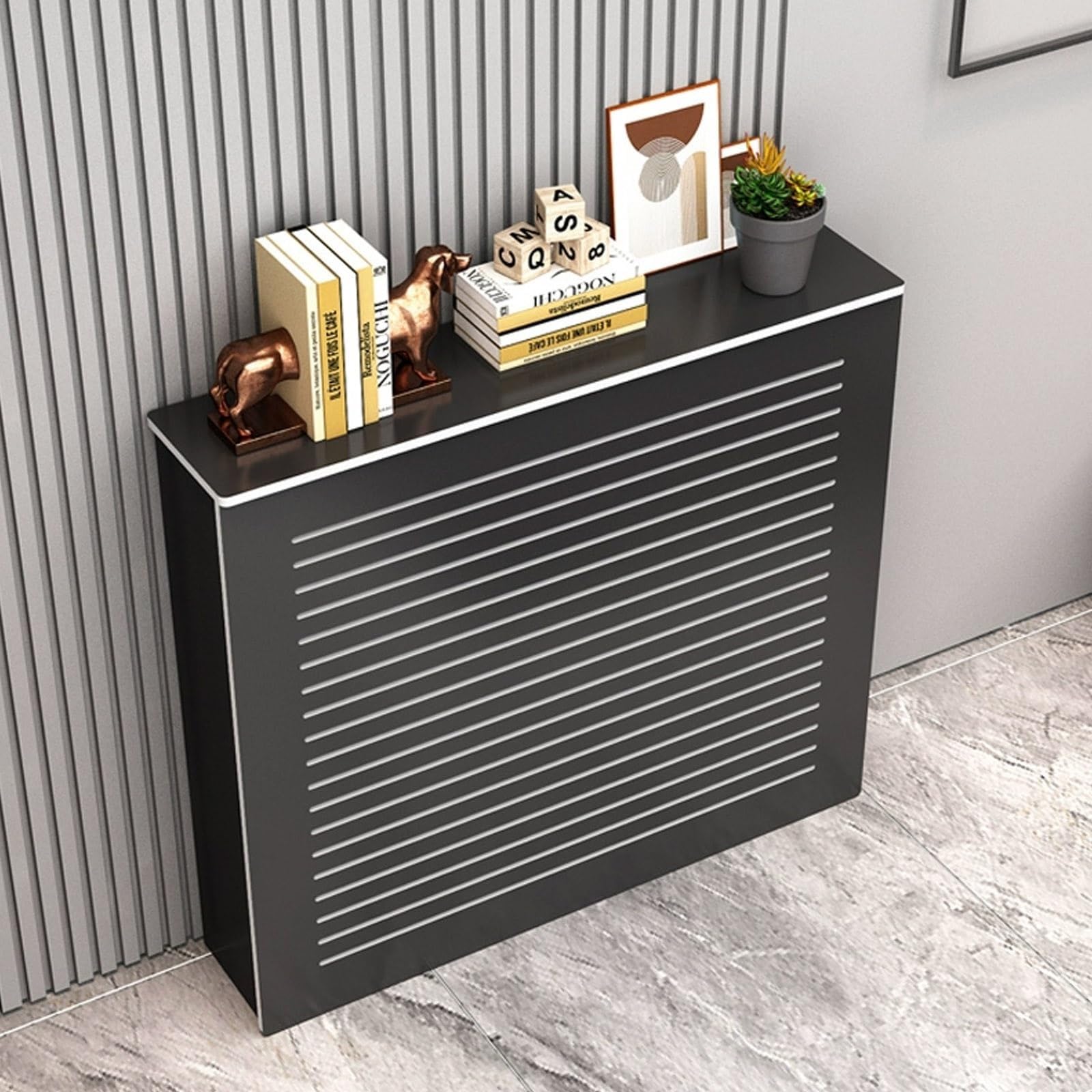 Fundas para radiadores transpirables y modernos para gabinetes L80 1