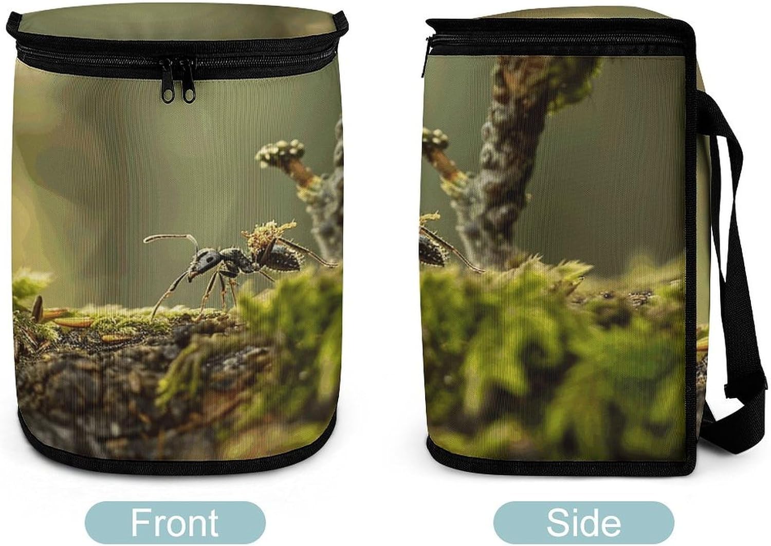 Hanging Car Trash Bag Protable Trash Can Ant Carrying Food Waterproof Garbage Bin for Car