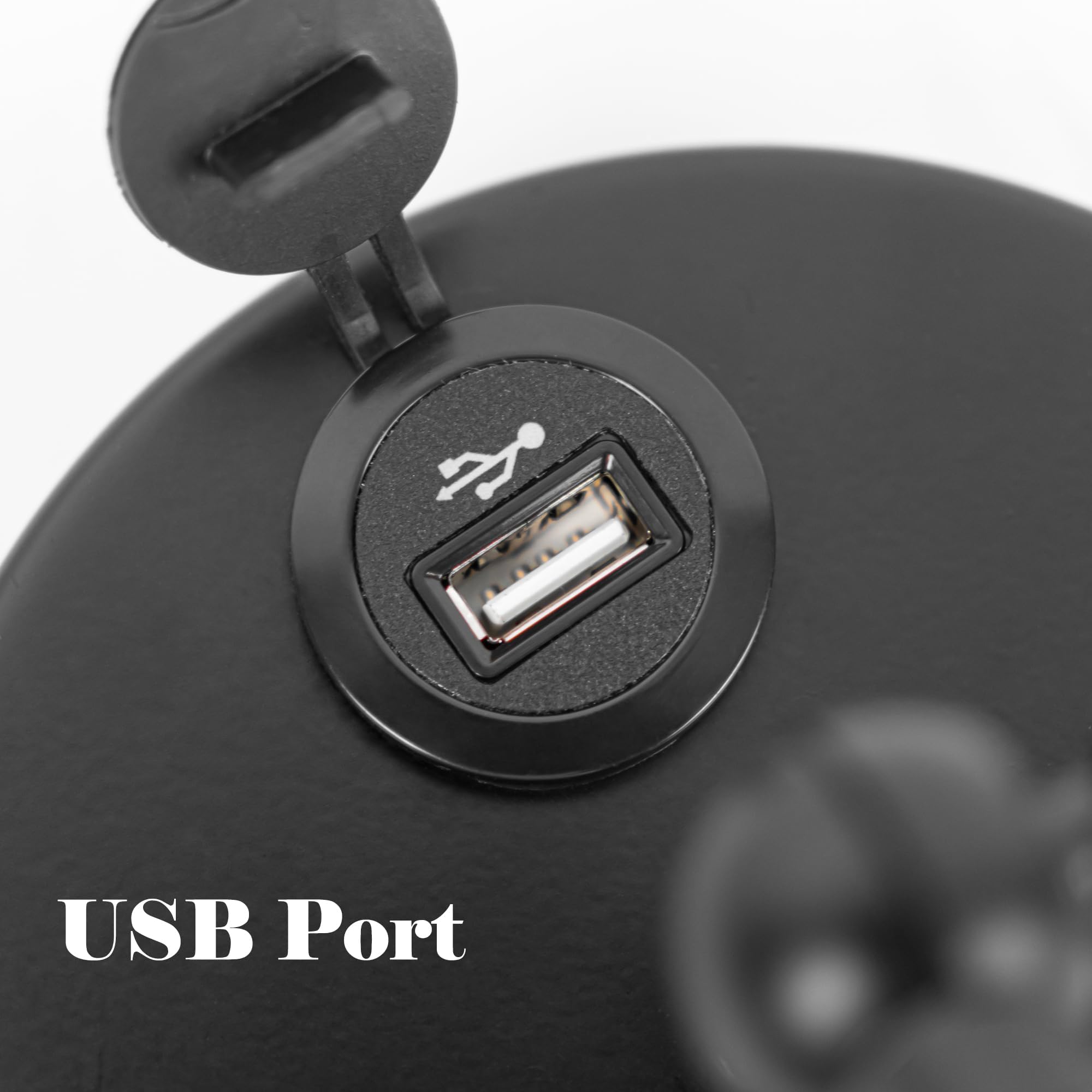 12V LED Leselampe Wohnmobil, 12V Dimmbar Wohnmobil Flexible Schwanenhals USB-Anschluss, Warmweiß Wandlampe Bettseite Fest verdrahtet Wandmontage für Boot Wohnwagen BD0173-PK
