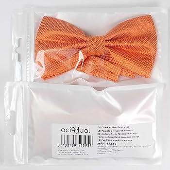 Papillon Arancione Scuro - Di Seta | Acquista Online - Foto 2