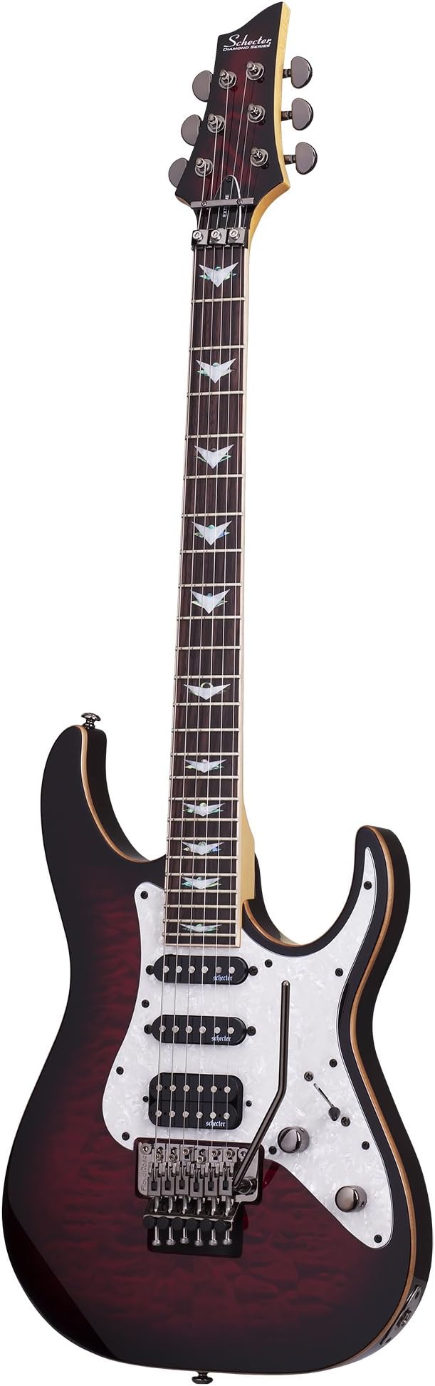 Schecter Banshee-6 FR Extreme, Black Cherry Burst