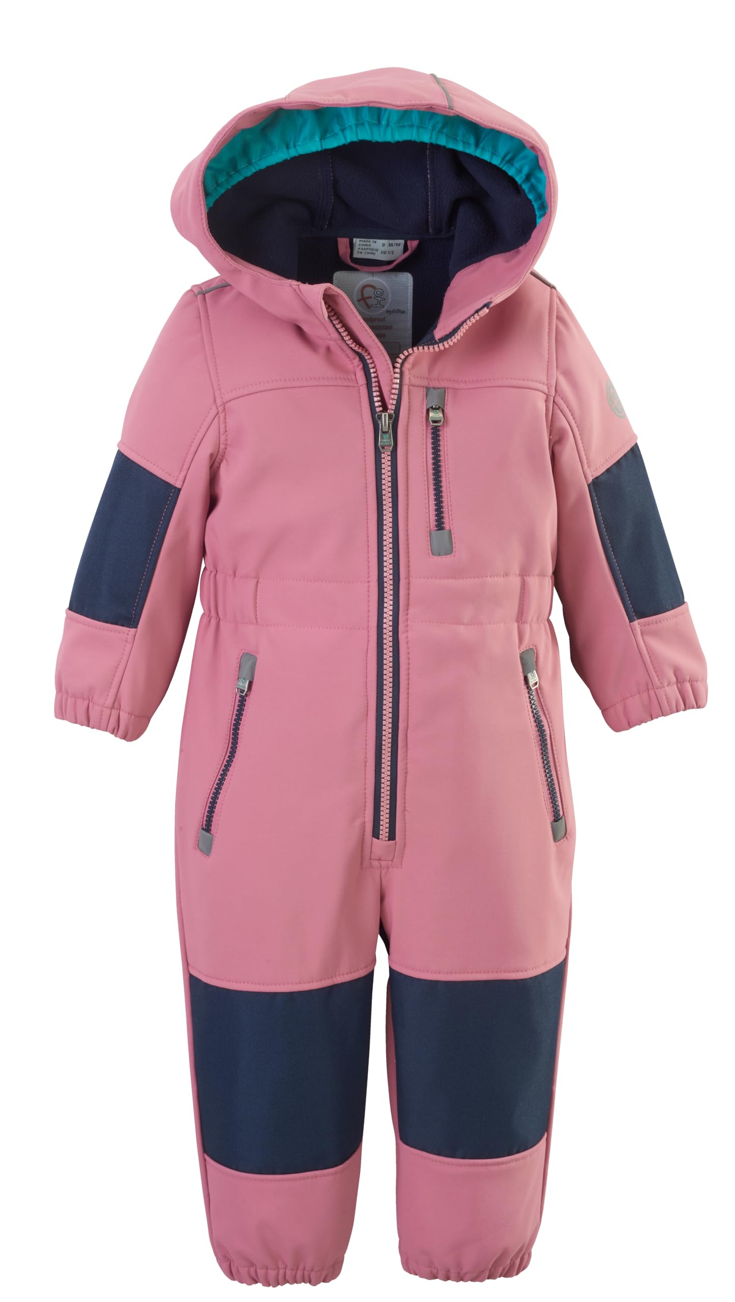 Killtec Mädchen Fiow 35 Mns Onpc Softshell Overall mit Kapuze (1er Pack)