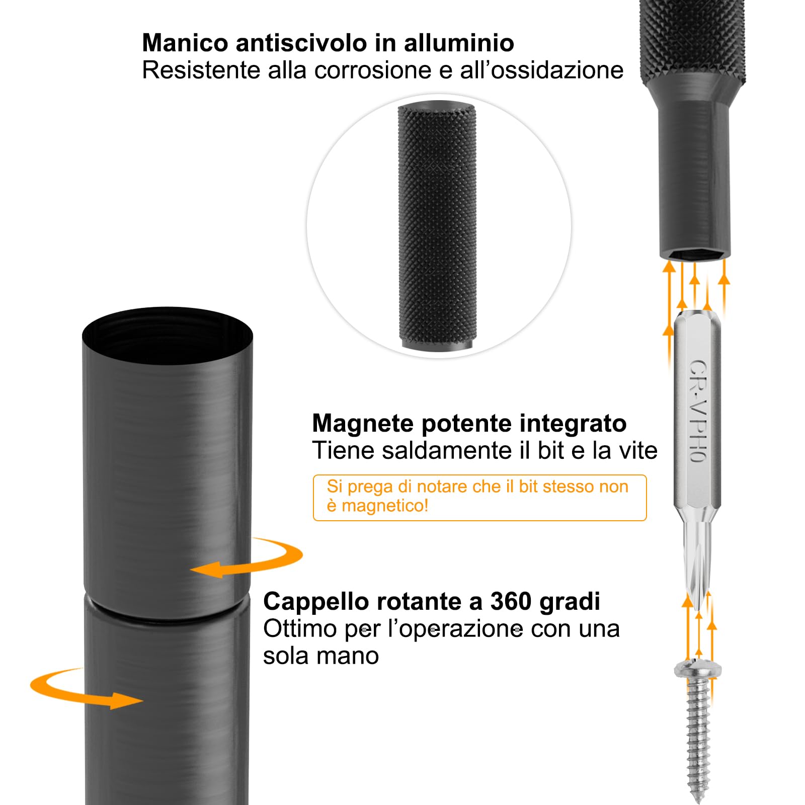 Kit 118 In 1 Cacciaviti Di Precisione Magnetici - Per Riparazione Smartphone, Tablet, Laptop - Foto 6