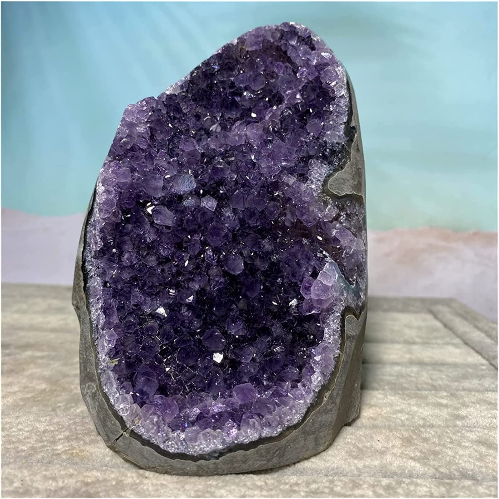 Amatista Piedra Natural Grande Cristales Crudos De Amatista A