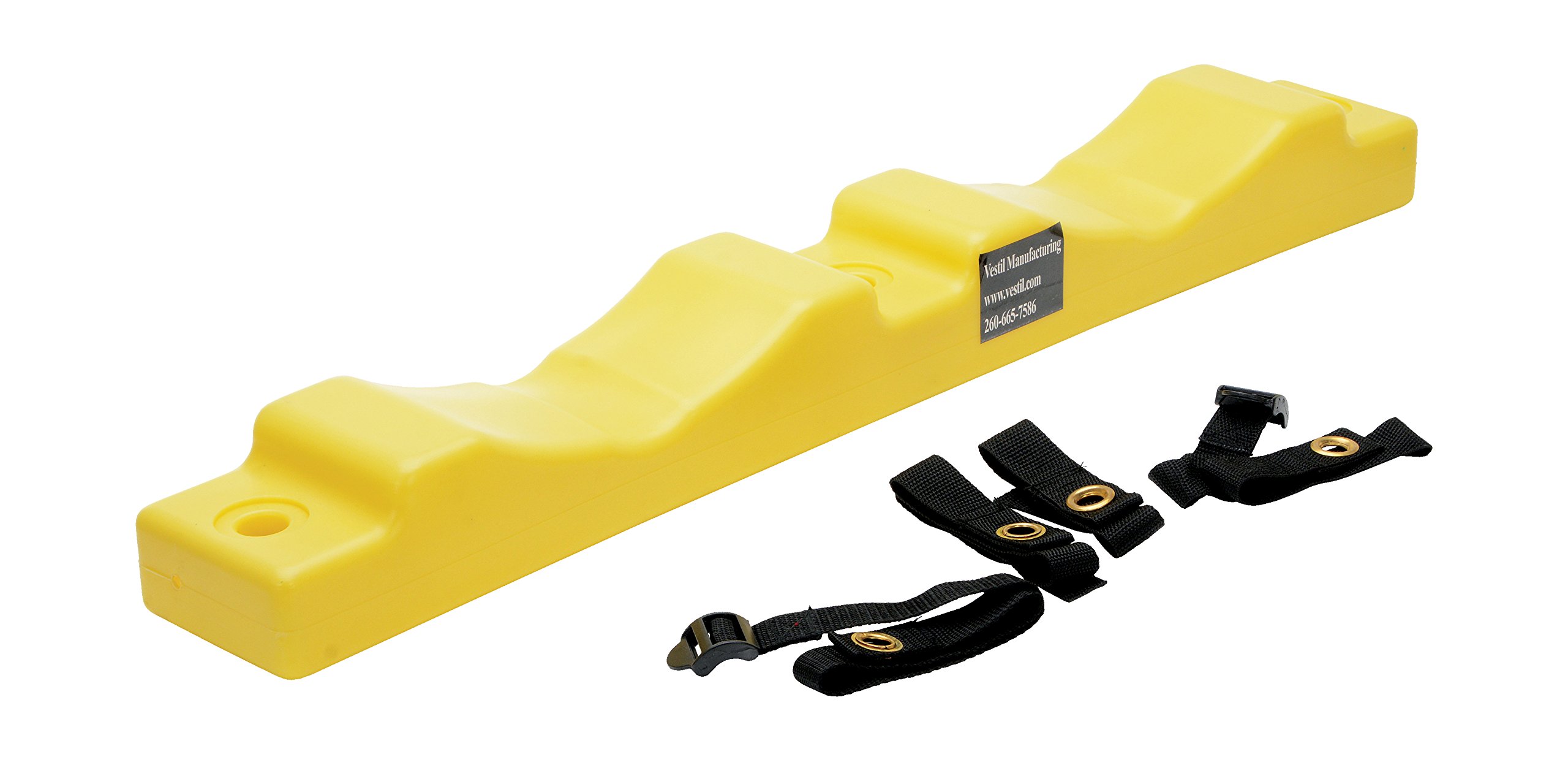 VESTIL cb-w-2p montado en la pared soporte para 2 cilindros, plástico
