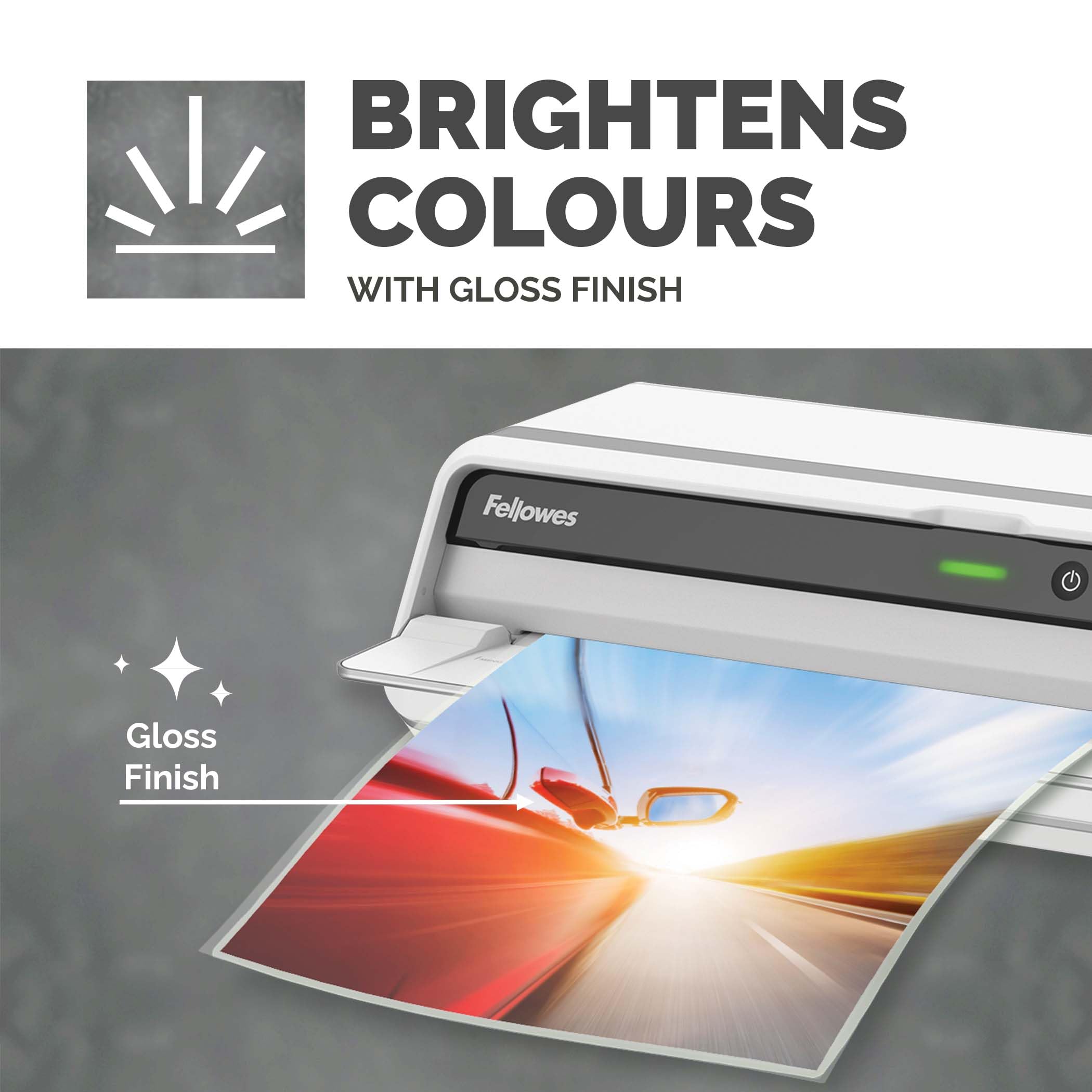 Fellowes A3 Laminating Pouches 100 Pack Gloss Finish Laminator Sheets for Home, School or Office Ideal for Posters, Signs & Documents Compatible with All Laminators - Image 4