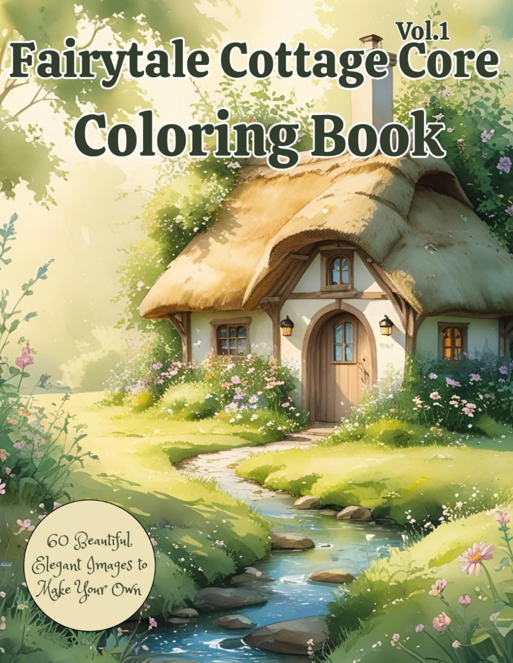 Fairytale Cottage Core Vol. 1: A Whimsical Adult Coloring Book