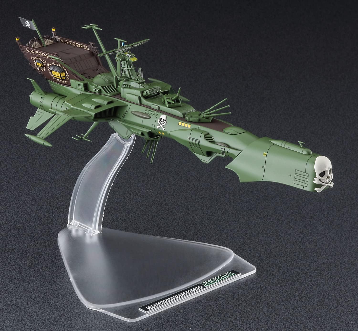 Hasegawa 1:2500 Captain Harlock Space Pirate Dimension Voyage Battleship Arcadia - First Ship