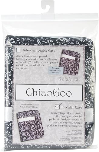 ChiaoGoo White Ribbon Circular Needle Case
