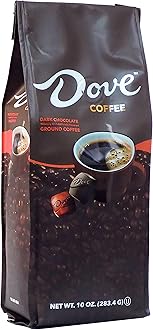 Dove Dark Chocolate Flavored Medium Roast Ground 10oz, 283.4g