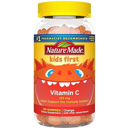 Nature Made Kids First Vitamin C Gummies, 110 Count