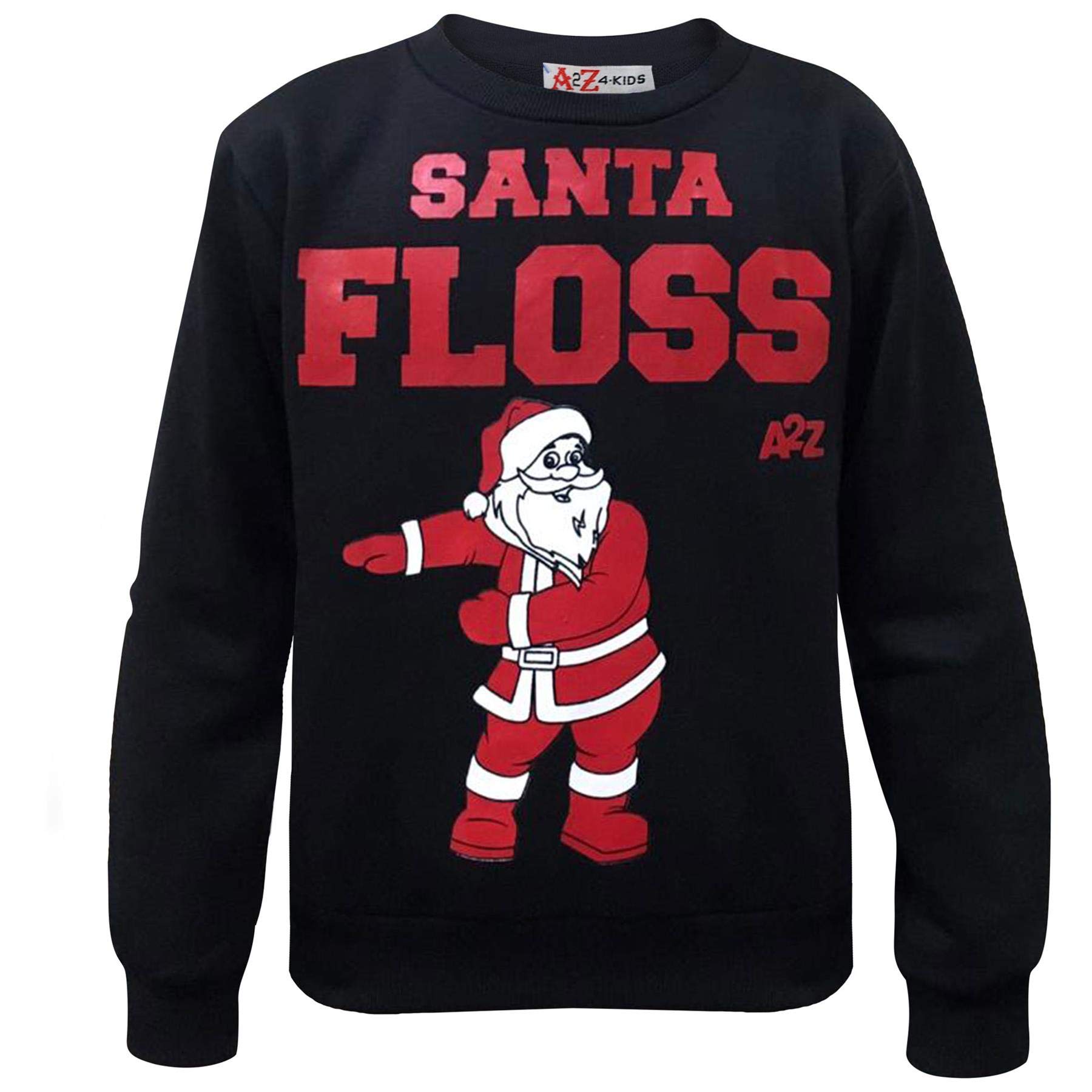 Pull de Noël enfants anti-grattage à manches longues pour l'hiver - 7