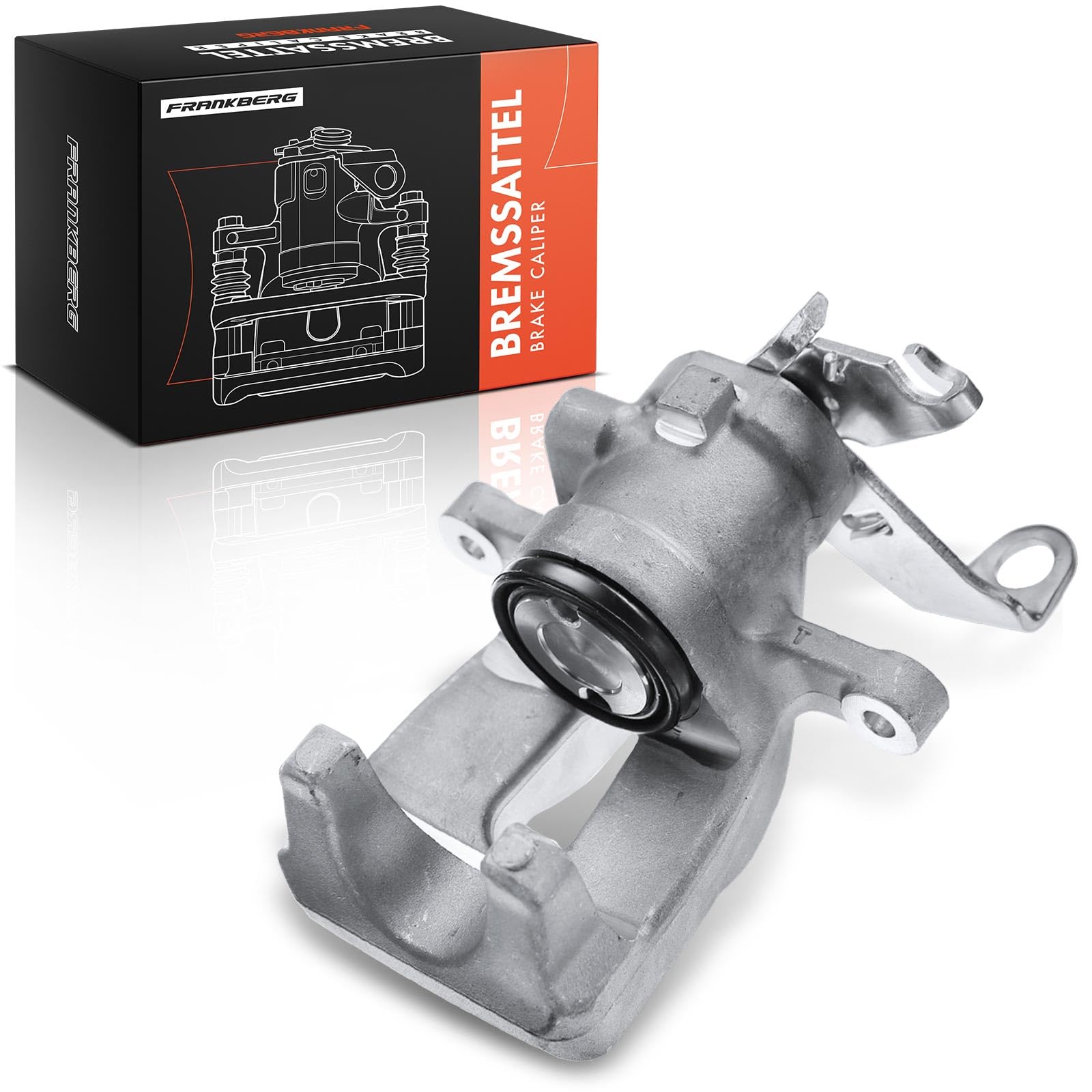 Frankberg Pinza de freno Parte trasera izquierda fundición de alumin.io Compatible con 147 937 GT 937 156 932 166 936 Kappa 838A Kappa 838 Kappa SW 838B Lybra 839AX Replace# 77364538