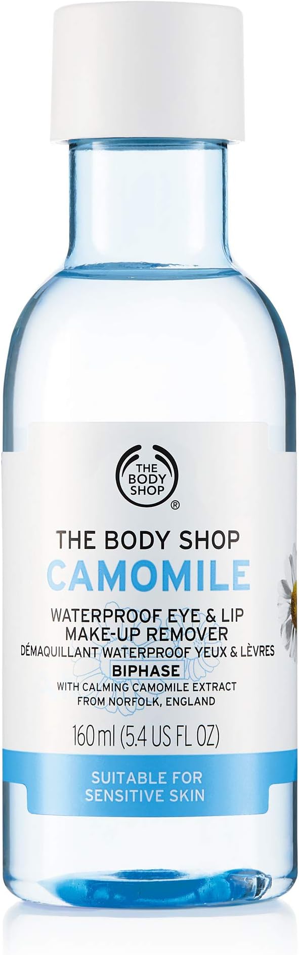 Camomile Waterproof Eye & Lip Makeup Remover 150ml